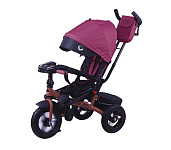 Картинка Детский велосипед Bubago Triton 2022 (Bluetooth, бордовый)