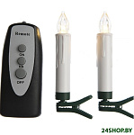 Картинка Свечи Kaemingk Рождественские на клипсах (494522/161321)