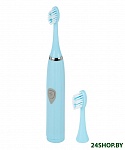 Картинка Зубная щетка HOMESTAR HS-6004 (с доп. насадкой, голубая)