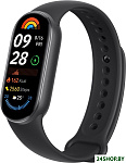 Smart Band 9 (черный, с черным силиконовым ремешком, международная версия)