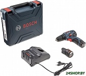 Картинка Дрель-шуруповерт Bosch GSR 12V-30 Professional 06019G9000 (с 2-мя АКБ, кейс)
