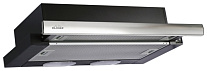 Картинка Вытяжка ELIKOR Интегра 60П-400-В2Л (черный/нержавеющая сталь)