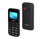 Картинка Кнопочный телефон Maxvi B100 (черный)