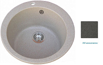 Картинка Мойка врезная AquaSanita Clarus SR100W 202 alumetallic