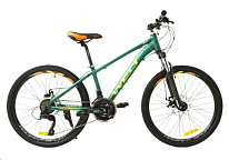 Картинка Велосипед Welt Peak D 24 2022 (темно-зеленый)