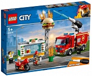 Картинка Конструктор LEGO City 60214 Пожар в бургер-кафе