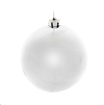 Картинка Новогодний шар Серпантин 201-0683 (серебро)