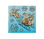 Картинка Новогоднее украшение Erich Krause Decor Сани Деда Мороза (46717)