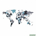 «Карта Мира Large» Смоуки Дримс