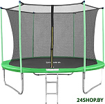 Картинка Батут Happy Jump 10ft-i PRO (312см) (с сеткой и лестницей)