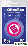 Картинка Флеш-накопитель OltraMax OM-8GB-50 (розовый)