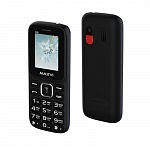 Картинка Мобильный телефон Maxvi C26 (черный/синий)
