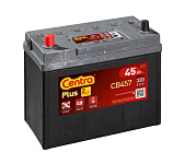 Картинка Автомобильный аккумулятор Centra Plus Asia CB457 (45 А/ч)