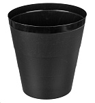Картинка Корзина для бумаг Buro круглая 14л (пластик, черный)