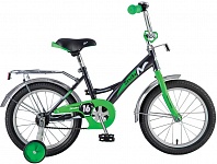 Картинка Детский велосипед NOVATRACK Strike 20 (черный/зеленый) 203STRIKE.BKG8