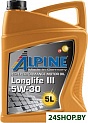 Моторное масло Alpine Longlife III 5W-30 5л