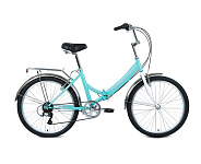 Картинка Велосипед Forward Valencia 24 2.0 2021 (бирюзовый)