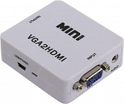 Картинка Адаптер VGA (15F)+audio - HDMI (F) (питание miniUSB)