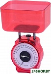 Картинка Весы кухонные HOMESTAR HS-3004М (красный)
