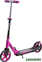 Самокат Novatrack Polis 200P.POLIS.PN9 (черный/розовый)