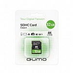 Картинка Карта памяти QUMO SDHC 32GB Class 4