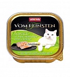 Картинка Консервированный корм для кошек Animonda Vom Feinsten Adult с индейкой, курицей и травами (