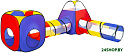 Игровая палатка BRAUBERG Kids Лабиринт 4 в 1 665171