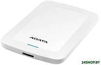 Картинка Внешний жесткий диск A-Data HV300 1TB (белый) (AHV300-1TU31-CWH)