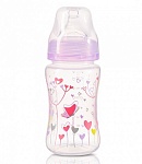 Картинка Бутылочка для кормления BabyOno 403 (розовый)