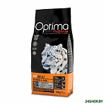 Картинка Сухой корм для кошек Optimanova Cat Adult Salmon and Rice (2 кг)