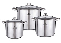 Картинка Набор кастрюль Agness Монблан 936-025