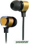 Картинка Наушники Ritmix RH-136 Metal Bronze