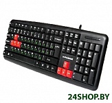 Картинка Клавиатура проводная Nakatomi KN-02U USB (черный-красный)