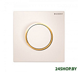 Картинка Панель смыва Geberit Sigma 10 (белый/позолоченный) (116.015.KK.1)