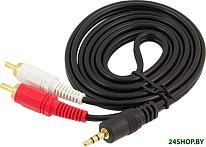AK233 RCA - 3.5 мм (1.5 м, черный)