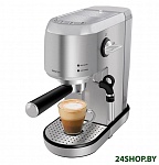 Картинка Рожковая помповая кофеварка Sencor SES 4900SS