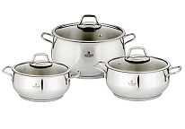 Картинка Набор кастрюль Agness Гармония 936-319