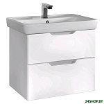 Картинка Мебель для ванных комнат Dreja Тумба Q 80 99.0003 с умывальником Дрея Q 80 192185