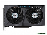 Картинка Видеокарта Gigabyte GeForce RTX 3050 Eagle 8G GV-N3050EAGLE-8GD