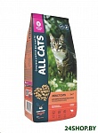 Картинка Сухой корм для кошек All Cats с говядиной и овощами 2.4 кг