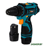 Картинка Дрель-шуруповерт Bort BAB-12x2Li-FD (с 2-мя АКБ)