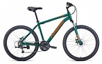 Картинка Велосипед FORWARD Hardi 26 2.1 D 2021 (18, зеленый/оранжевый)