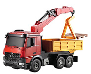 Картинка Спецтехника Double Eagle Mercedes-Benz Arocs 1:20 E565-003 (красный)