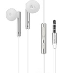 Картинка Наушники с микрофоном Hoco M26 (серебристый)