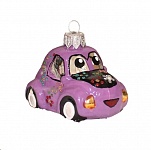 Картинка Елочная игрушка Орбитал Машинка 200-038-9 (фиолетовая)