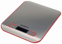 Картинка Весы кухонные SUPRA BSS-4076 (красный)