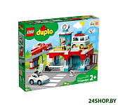 Картинка Конструктор Lego Duplo Гараж и автомойка 10948
