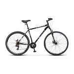 Картинка Велосипед Stels Navigator-700 MD 27.5 F020 (рама 19, черный/белый)