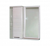 Картинка Шкаф с зеркалом для ванной СанитаМебель Прованс 101.700 L