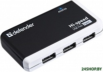 Картинка USB-концентратор Defender Quadro Infix (83504)